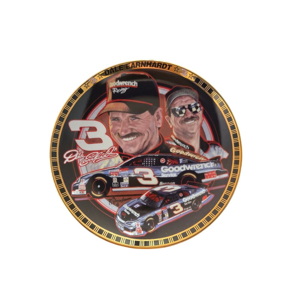 Dale Earnhardt #3 "Drivers of Victory Lane" Limited Edition Plate